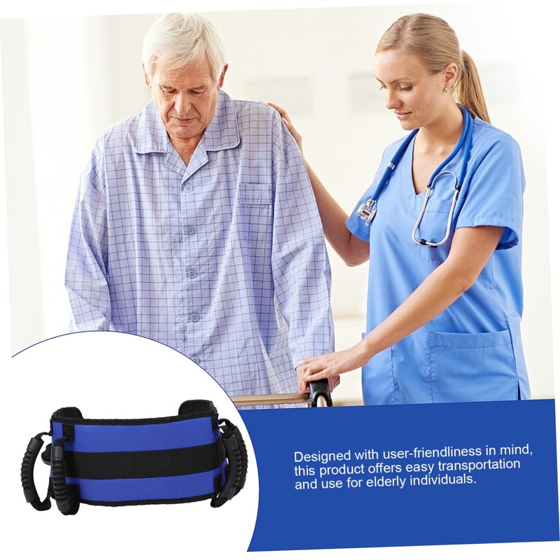 Baluue Elderly Mobility Aid Lightweight Walking Transfer Strap for Seniors