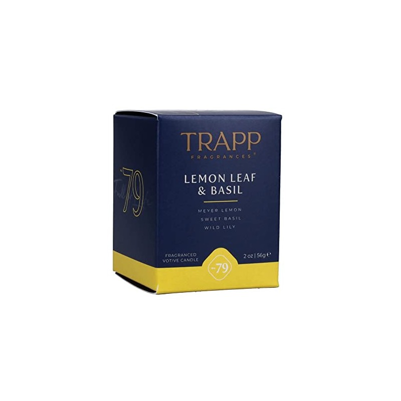Trapp No. 79 Lemon Leaf & Basil 2 oz. Votive