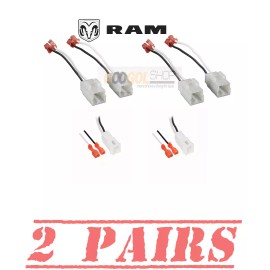 Metra Dash, Front & Rear Speaker upgrade Harness for Dodge/ CHRYSLER/ Jeep/ RAM