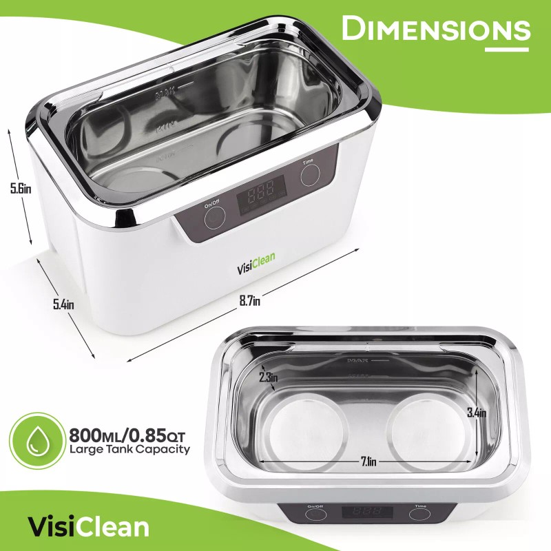 VisiClean Pro Elite Ultrasonic Cleaner - BRAND NEW - IC-2755