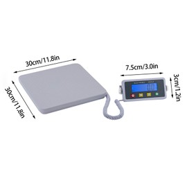 Medical Grade Floor Scale Digital LCD Display Slimline Scale Pet Weight Scale
