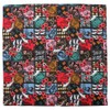 Gegege no Kitarou Lunch Cloth, Japanese Pattern, Black