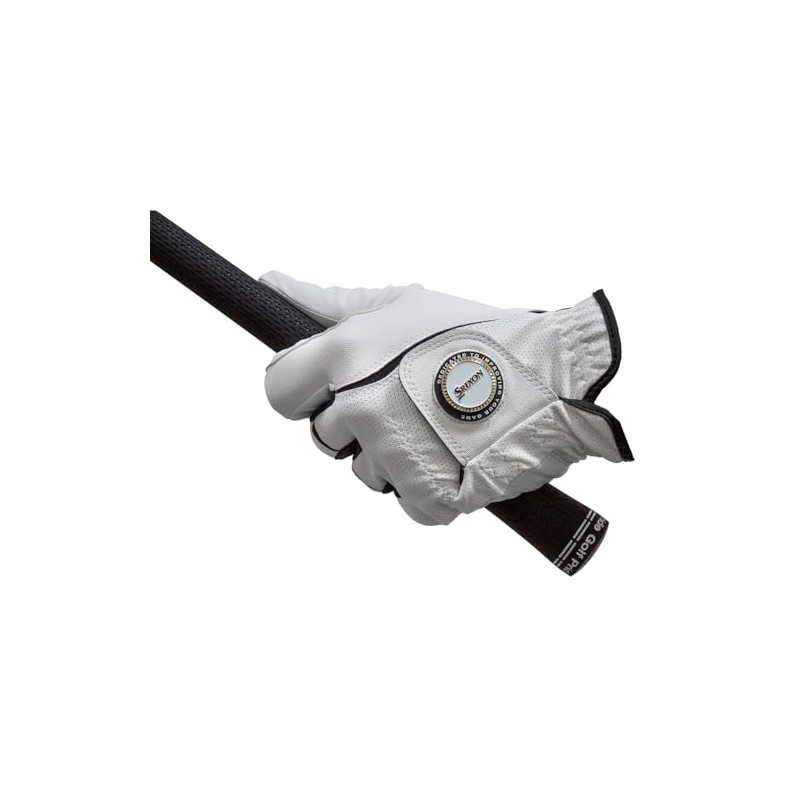 Srixon S0102057 Golf Gloves, Men, White, S