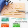 24 Pieces Suture Material - Refill Pack Surgical Suture Kit