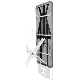 TIVIT Ironing Board Covers for Reliable 300IB – Alumitek PRO Reflective Silicone Pads are Scorch & Stain Resistant – 19 x 55 Inch Italian Made Durable 3 Layer Padding - 3 Fasteners with Pull Bungee