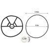 Pool Filter Valve Parts Spider Gasket Kit, SP0714T O-Ring Vari-Flo