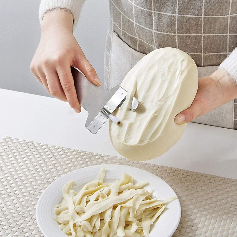 KINGZUO Noodle Cutting Blades, Washable Noodle Maker, Noodle Cutter, Set
