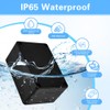 ADERTOS 4 x Plastic Housing IP65 Waterproof Junction Boxes Distribution