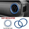 AuTK Aluminum Alloy Interior Upgrade Kit for 2018-2025 Jeep Wrangler