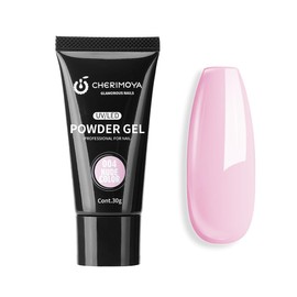CHERIMOYA Poly Gel Constructor de Uñas 30g,Gel Fortalecedor para Extensión