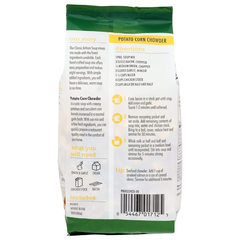 Canterbury Naturals Artisan Soup Mix, White Chicken Chili & Potato