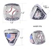 TOPSPORTSJEWELRY 12 pcs Pack Gold Champions Silver Finalist Baseball Championship