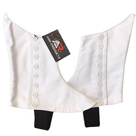 Highland Pipers Drummer Kilt Spats Scottish Kilt Spat with 8 White Buttons (7)