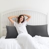 PiccoCasa Pillowcases 2 Pack Cotton Pillow Cases with Zipper Closure