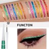 Glitter Eyeliner Green Liquid Eyeliner Coloured Eye Liner Eye Glitter