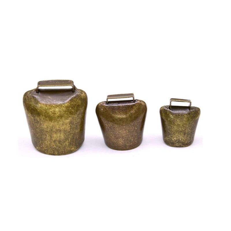 HEALLILY 2 Pieces Cow Bell Goat Bell Hanging Bell Small