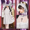 Clearstone Moon Talk Cosplay Halloween Pearl Fizzster Women Grey