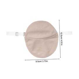 FOMIYES 1 Pair Underarm Sweat Pads Face Wipes Mini Underarm Pads Sweat Absorption Underarm Sweating Pads Reusable Sweat Pads Female Underarm Pad Underarm Stickers Women's Quick Dry Mat