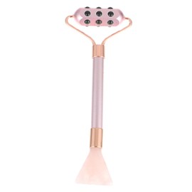 BIUDECO Gua Facial Roller Massager for Skin Care Compact Granule Beauty Tool for Face Neck and Eye Enhances Absorption of Products Lifts and Tones Skin Lightweight and Portable