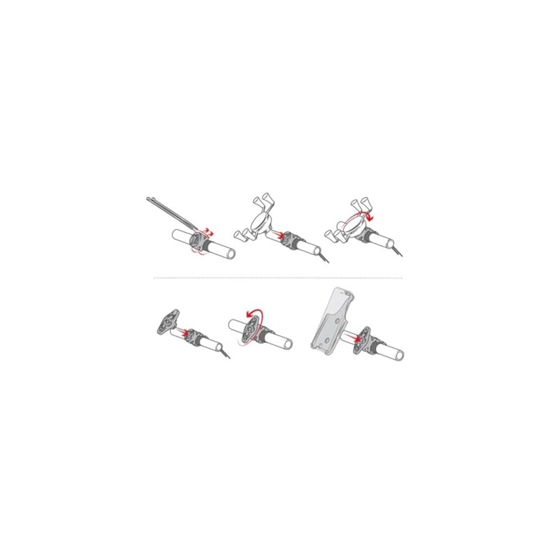 ラムマウント(RAM MOUNTS) ベース部 自転車用 EZ-On/Offマウント RAP-274-1U