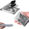 MIXIAO Emergency Foil Blanket, Survival Thermal Mylar Blankets Individually Packaged