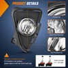 Nilight Fog Lights Assembly Compatible with 2016 2017 2018 Toyota