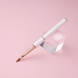 CAMI Kolinsky Professional 3D Nail Art Brush, White Precision Acrylic Application