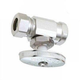 GULUANT Replacement 1/2 Inch FIP x 1/2 Inch Slip Joint Multi Turn Brass Angle Stop Valve for Thrifco Plumbing 4405466