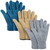 Patelai 3 Pairs Microfiber Plant Dusting Gloves Leaf Cleaning Gloves