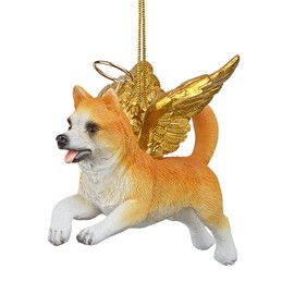 Christmas Tree Decorations - Honor The Pooch Welsh Corgi Holiday Angel Dog Ornaments