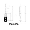 Hurst 5" Short Shifter Stick for 2007-2014 Mustang Shelby GT500