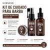 Kit 3 Piezas Crema Para Cuidado Personal Cabello Y Barba