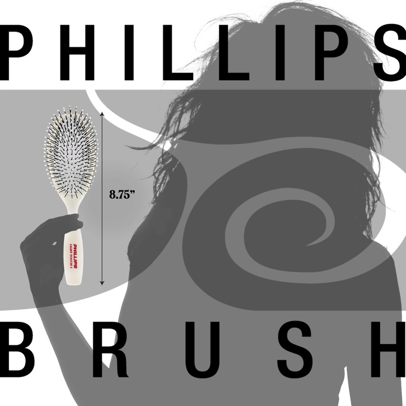Phillips Brush Light Touch 1 and 2 Oval Cushioned Brush