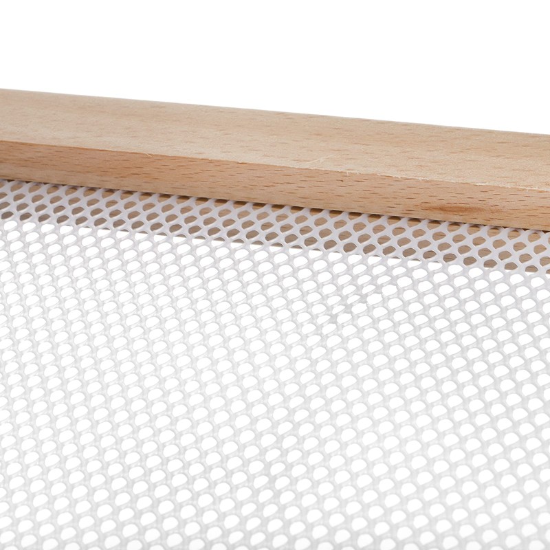 Cedilis Set of 2 Stackable Wood Pasta Herb Drying Rack,