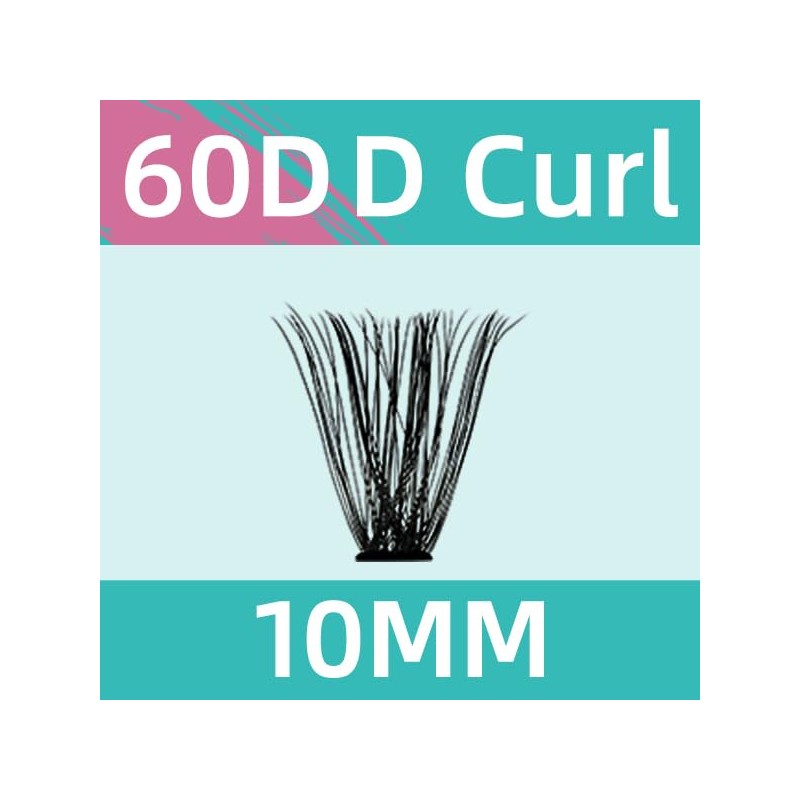 Lash Clusters Wispy 280PCS Eyelash Extension 60D Cluster Lashes Individual