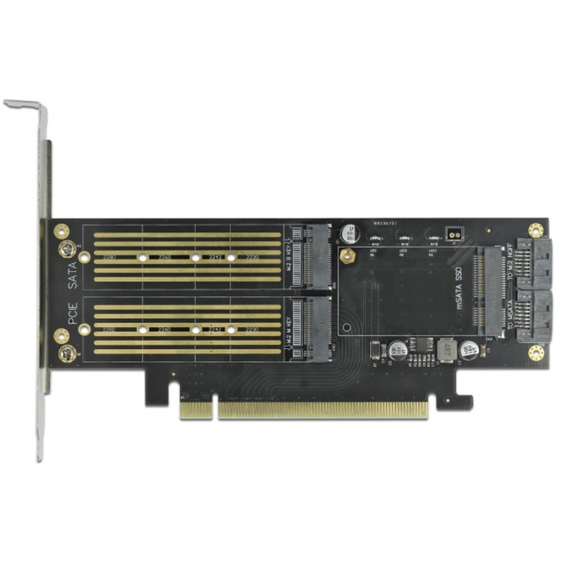 Delock PCI Express x16 Card to 1 x M.2 Key