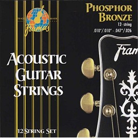 Framus Phosphor Bronze Acoustic Guitar Strings 12 String .010-.047