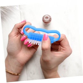 IWOWHERO 10pcs Nail Cleaning Brushes Nail Scrub Brush Hands and Feet Compact and Portable Design for Home and Travel Use