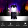 LED Camping Lantern USB or Solar Powered Rechargeable Emergency Lights