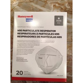 North By Honeywell PPE honeywell n-95 disposable flat fold respirators.