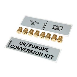 LPG Conversion Kit (9 Jets/Nozzles/Injectors Inc) Compatible with AEG, Electrolux & Zanussi Gas Hobs