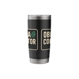 Monstera Obliqua Rare Plant Collector Leaf Lover Indoor Gift Stainless Steel Insulated Tumbler