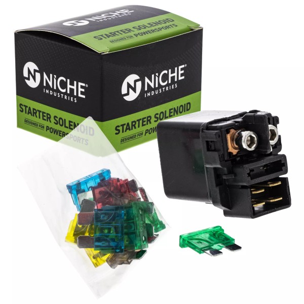 NICHE Starter Solenoid Relay Switch for Honda 35850-MR5-007 CBR600 CBR900