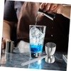 Alipis Cocktail Jigger Handle Steel Double Measuring Cup for Bartending