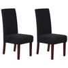 H.VERSAILTEX Stretch Dining Chair Covers Set of 2 Chair Covers
