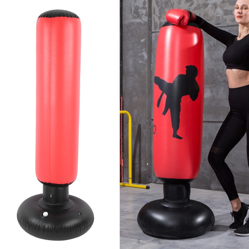 1.6m Adult Inflatable Boxing Bag Thickening Vertical Boxing Fight Column