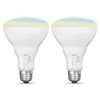 Feit Electric BR30 LED Light Bulb, 65W Equivalent, Dimmable, Color