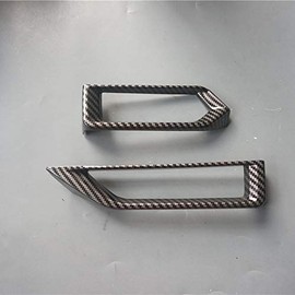 Carbon Fiber Print Interior Trim Air Vent Outlet Steering Wheel Gear Shift Knob Armrest Window Switch for Nissan Sentra 2020-2025 (Carbon Fiber Print, Side Air Vent 2pcs)