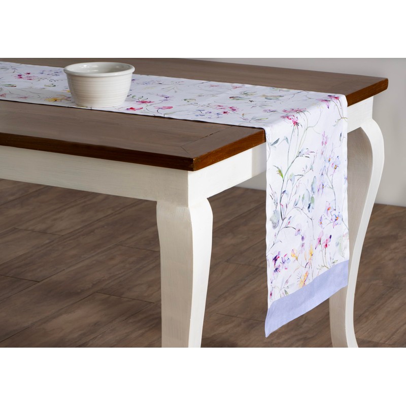 Maison d' Hermine Table Runner 100% Cotton Decorative Washable Tablerunner
