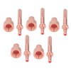 10Pcs Nozzle Electrode Kit Brass 64006510 Electrode 64006514 Nozzle Tip